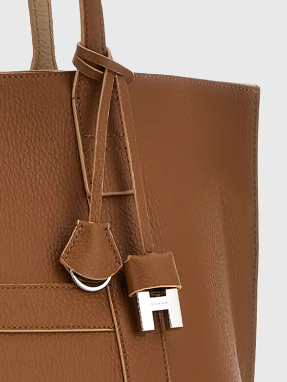 Large genuine leather bag - 5