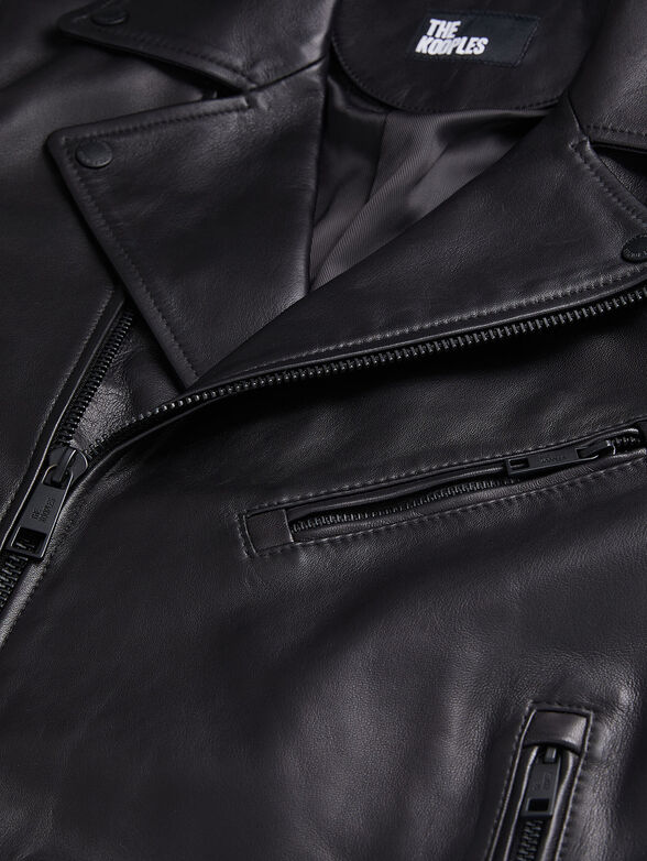 Black biker jacket - 6