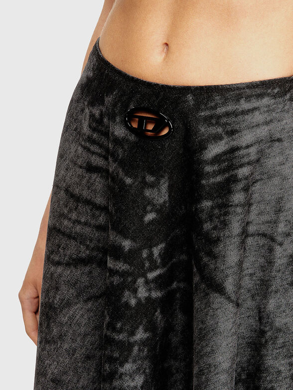 DE-HANNIE-FSH maxi denim skirt - 3