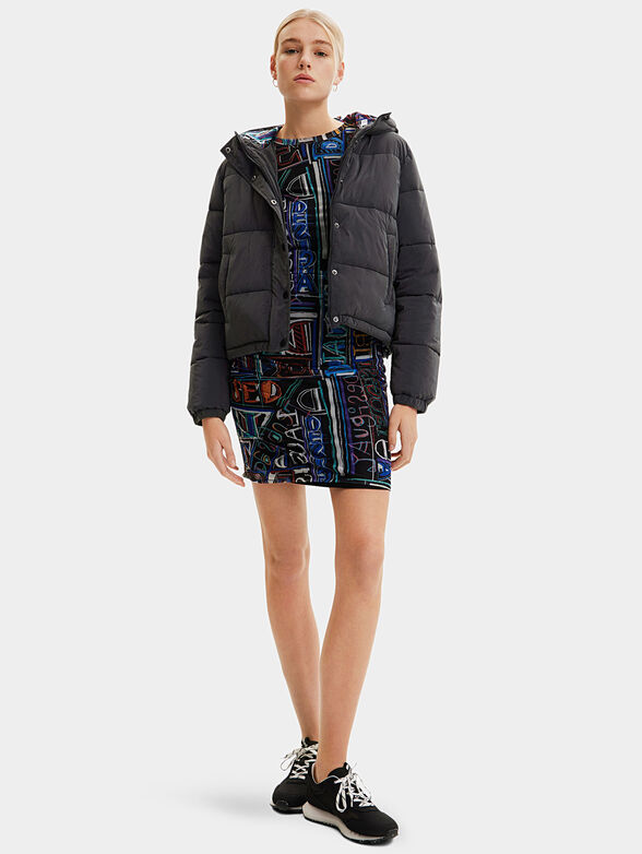 REE black padded jacket - 2