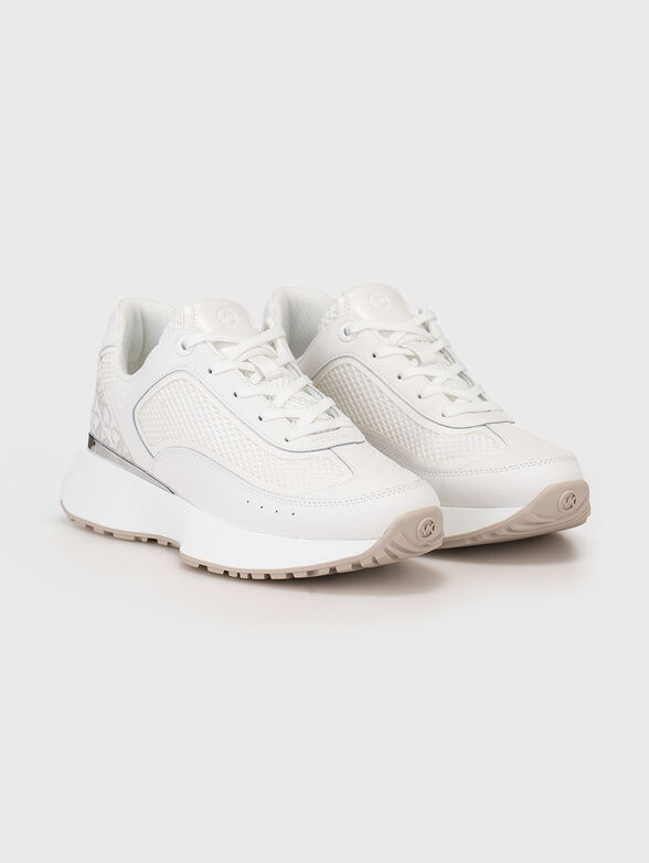ARI leather and textile sneakers - 2