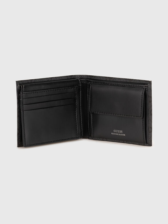 Monogram logo print wallet  - 3
