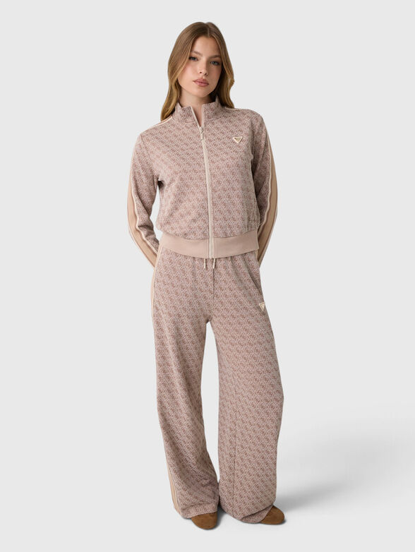 4G Logo printed sport pants - 3