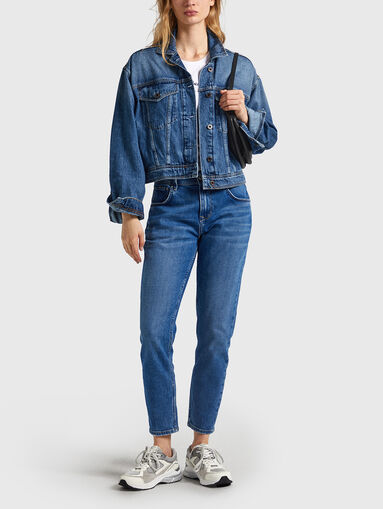 VIOLET high-waisted jeans - 5