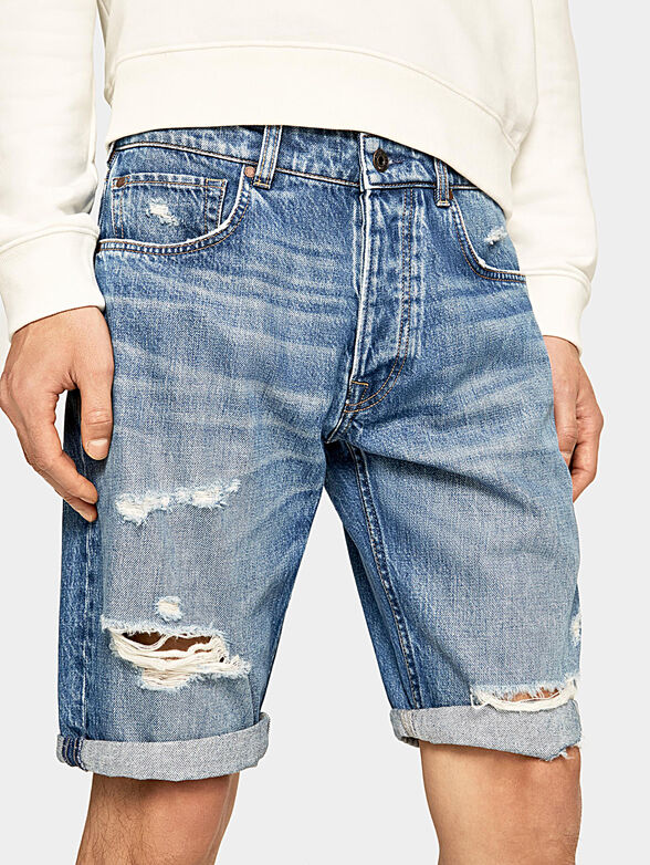 CALLEN denim shorts - 1