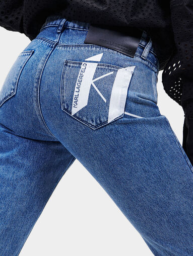 Jeans with logo artwork - 4