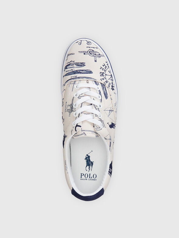 KEATON sports shoes with contrast print - 3