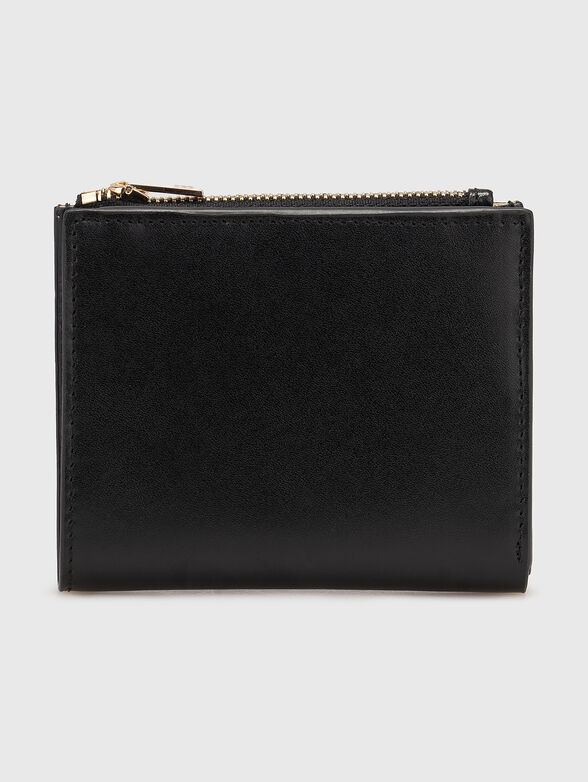 Wallet with gold logo - 2