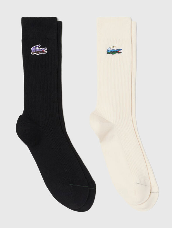 2-pack cotton socks - 1