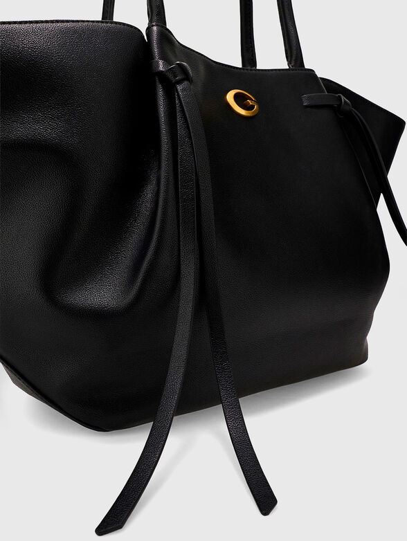 Large bag with a gold-colored logo - 3
