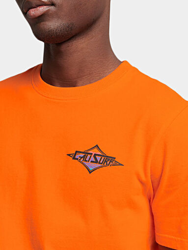 Black T-shirt with print - 3