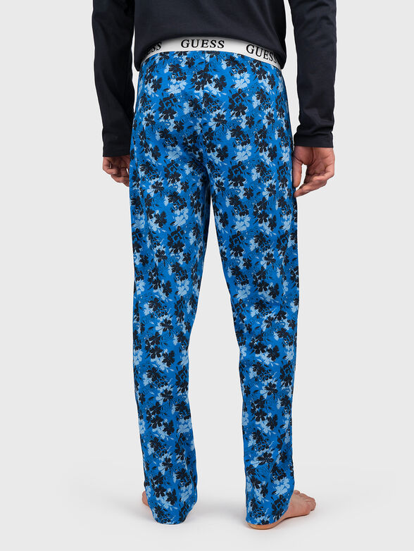 Two-piece pyjamas with monogram logo print - 5