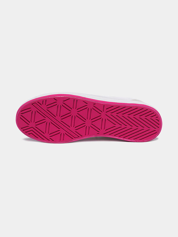BRODEY Sneakers with pink elements - 5