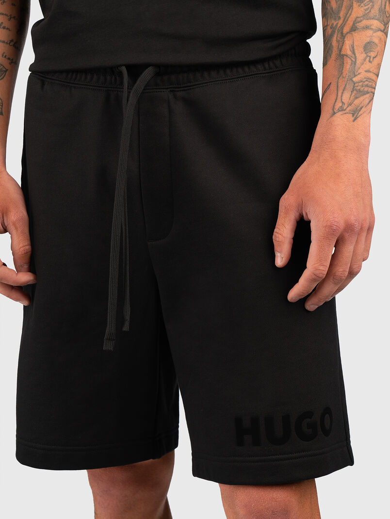 Sports shorts with logo detail - 3
