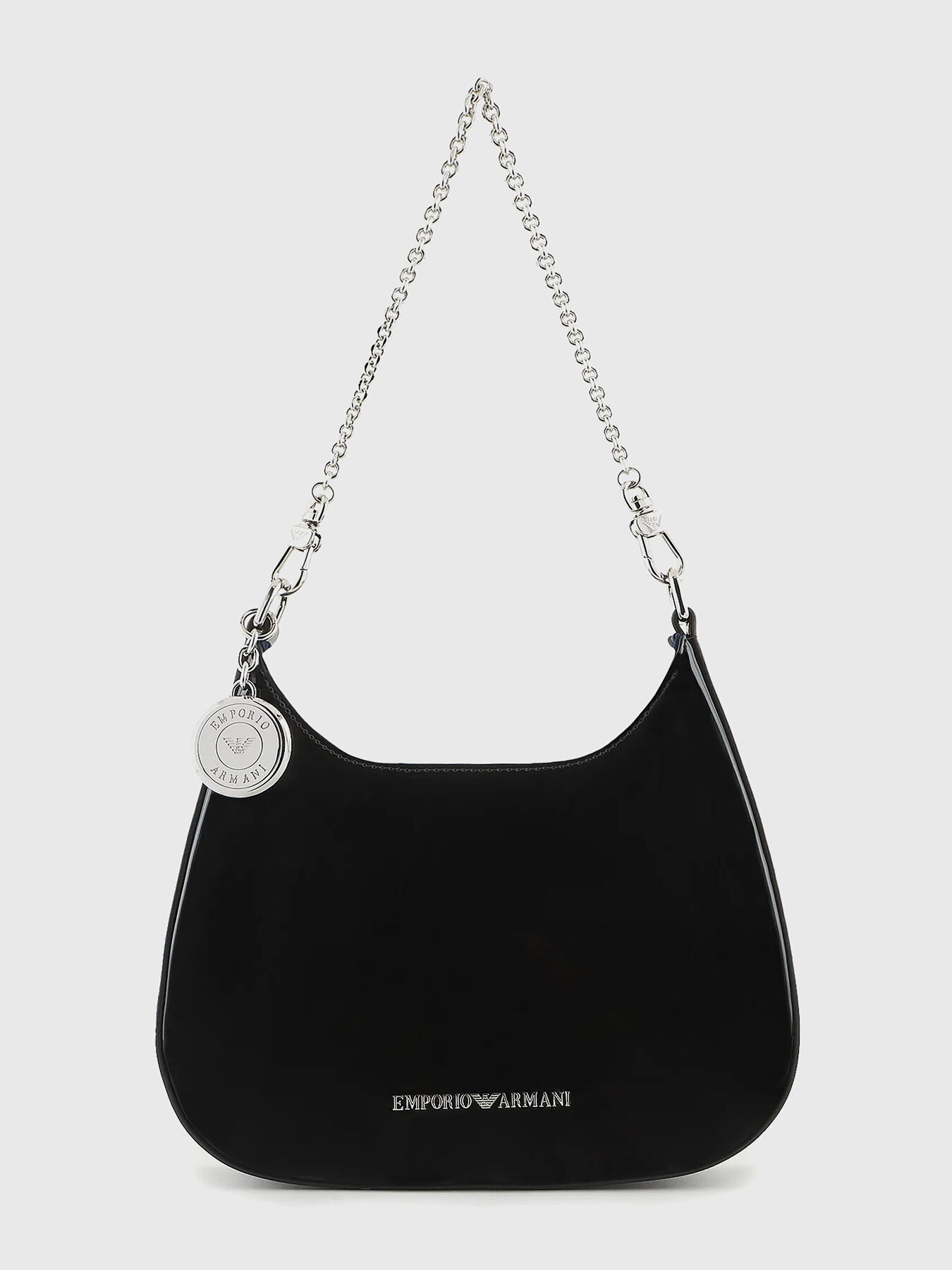 Black patent bag brand EMPORIO ARMANI Globalbrandsstore en