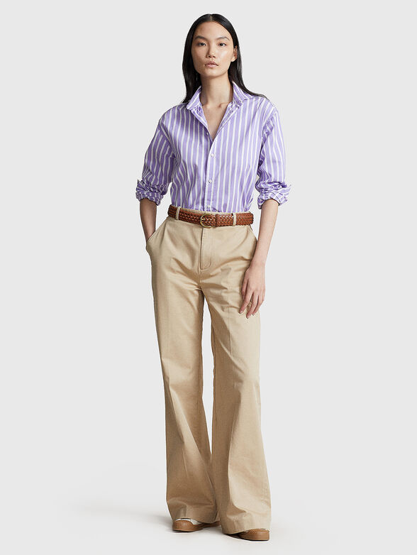 Stried shirt in cotton  - 2