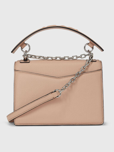 K/SEVEN GRAINY beige leather crossbody bag - 3