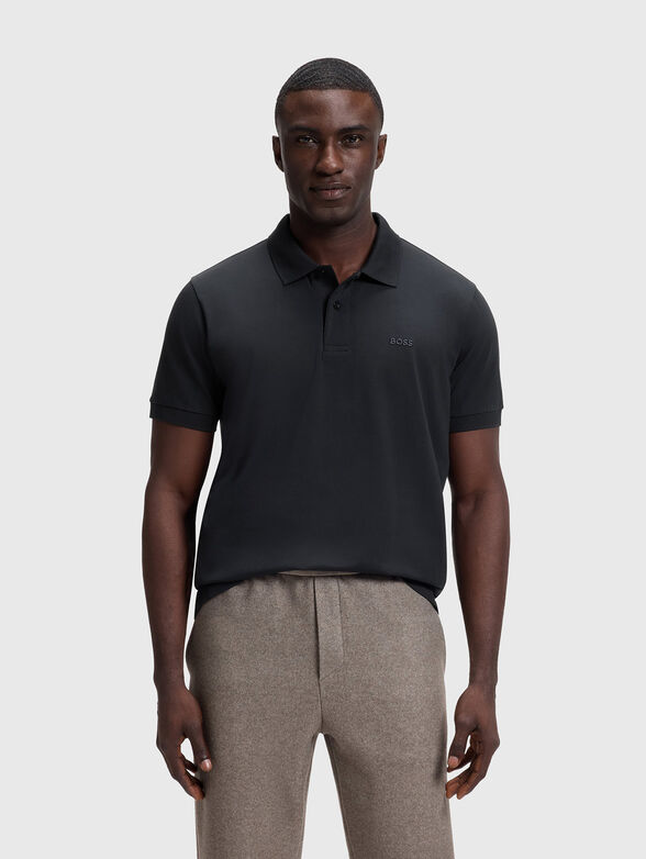 Short-sleeved polo shirt - 1