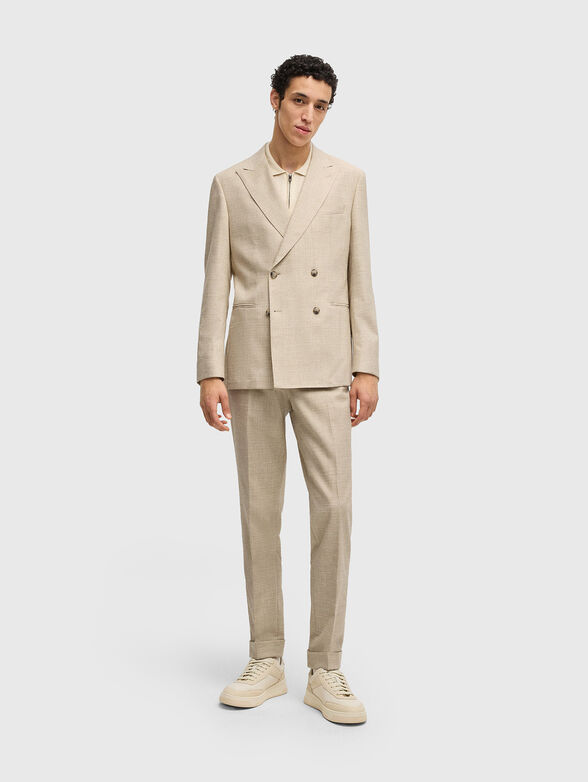 Jacket with double-breasted fastening - 2