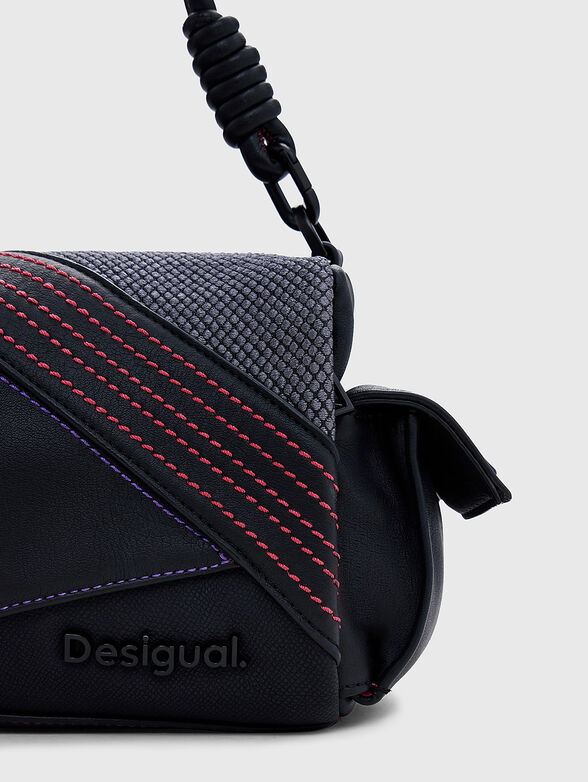 Small bag with contrast stitching - 5
