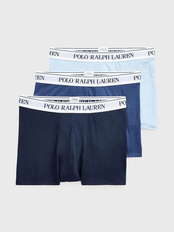 Set of three cotton blend boxer briefs - 1