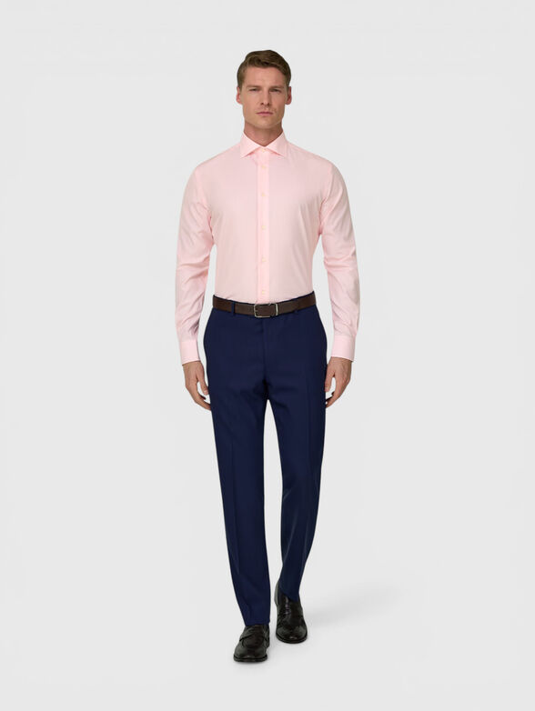 Cotton shirt with stripes - 2