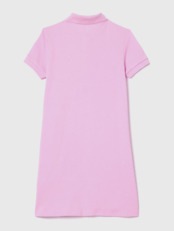 Casual dress in dark blue colour - 2