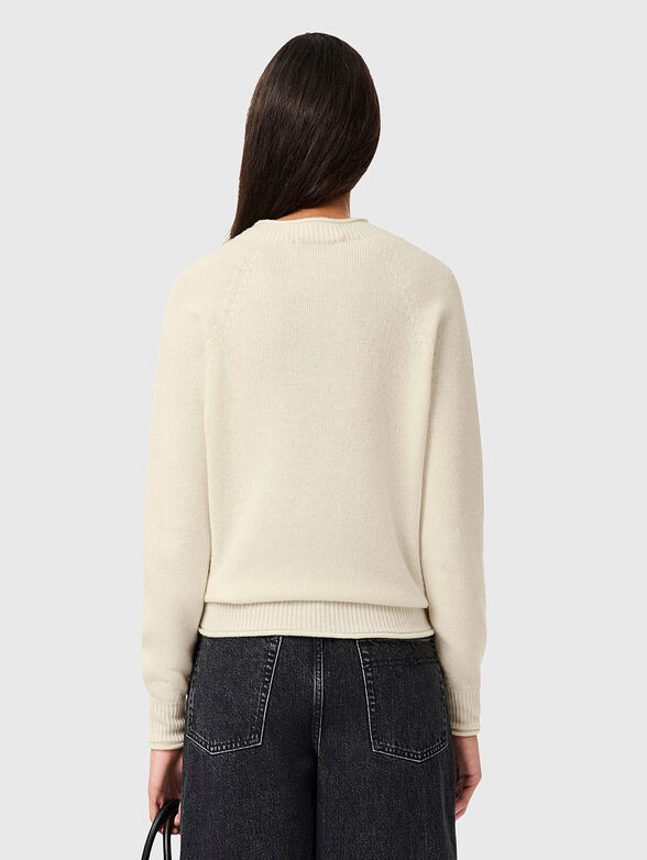 Crew neck wool sweater - 3
