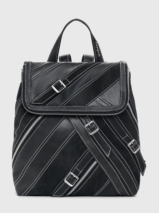 Backpack with accent stitching - 1