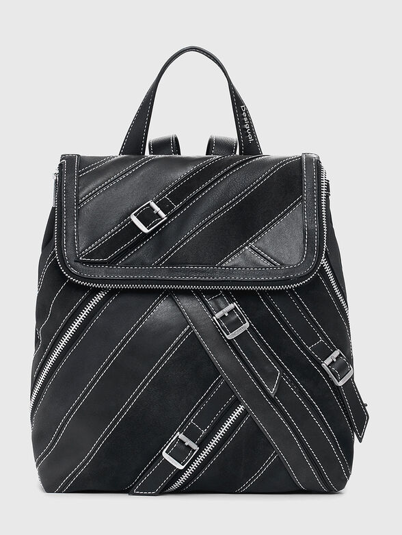 Backpack with accent stitching - 1