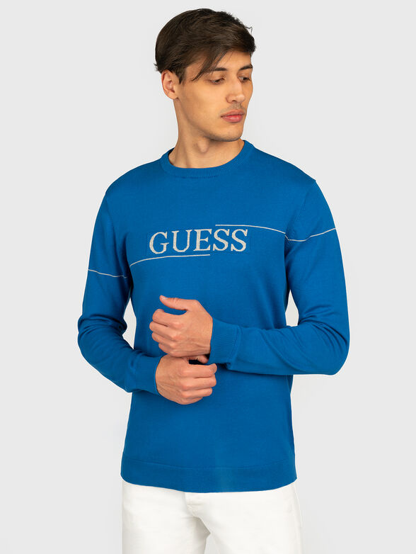 JAY Sweater with a contrasting maxi logo - 1