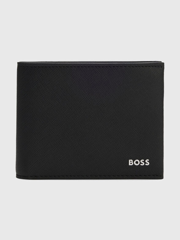 Black eco leather walet - 1