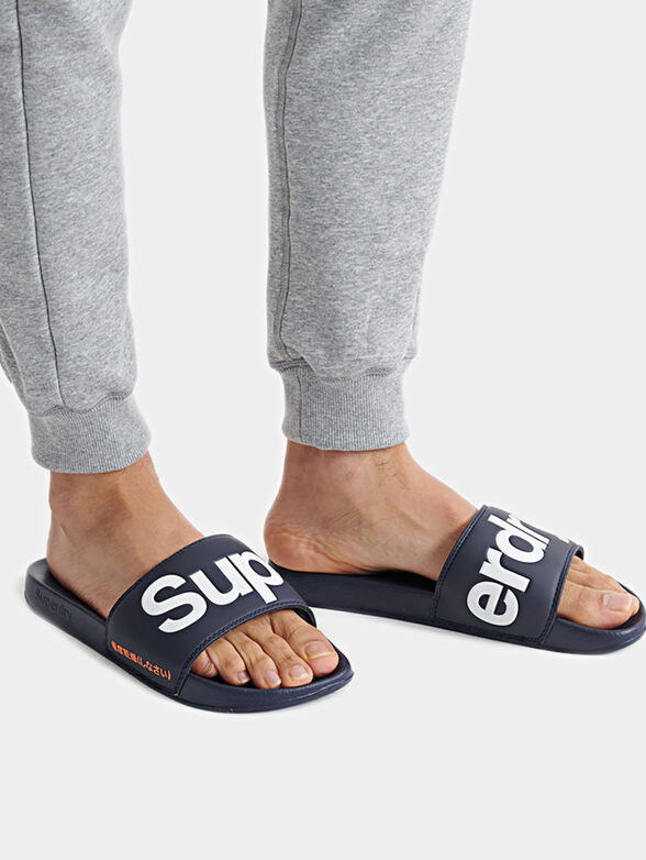 Blue beach shoes - 2