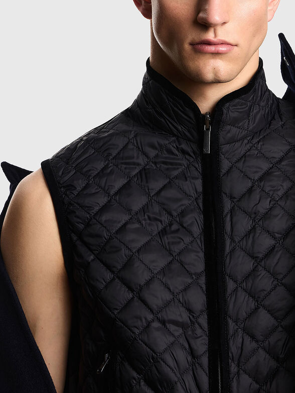 Wool jacket with removable lining - 4