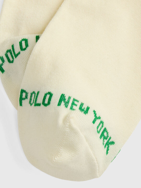Polo Bear cotton bend crew socks - 2