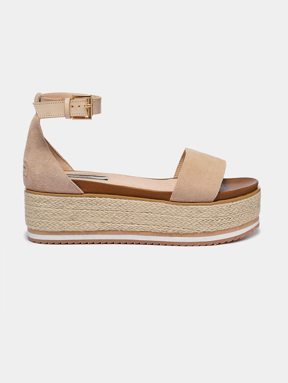 WICK Platform sandals in pink - 4