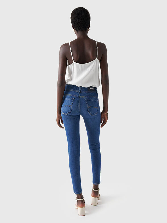 SECRET blue skinny jeans  - 2