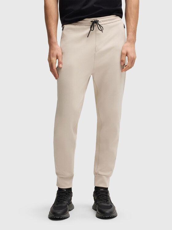 Памучен спортен панталон HADIKO с лого - 1