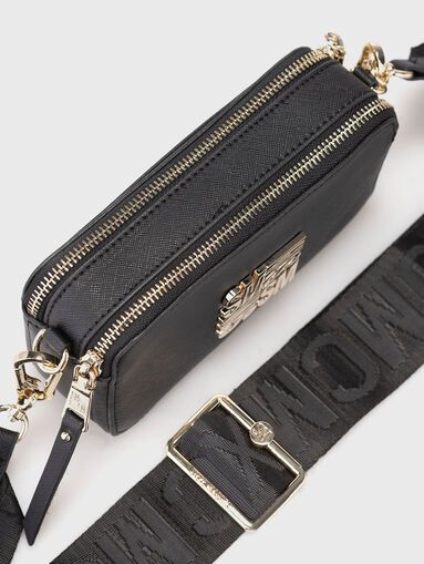 Crossbody bag with accent strap - 5