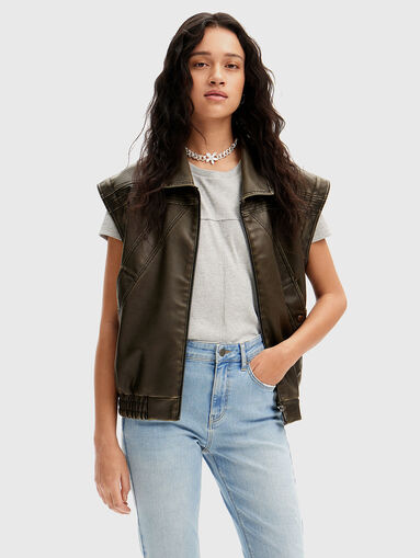 Blue slim jeans - 4