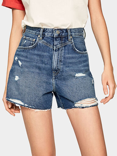 RACHEL Denim shorts - 3