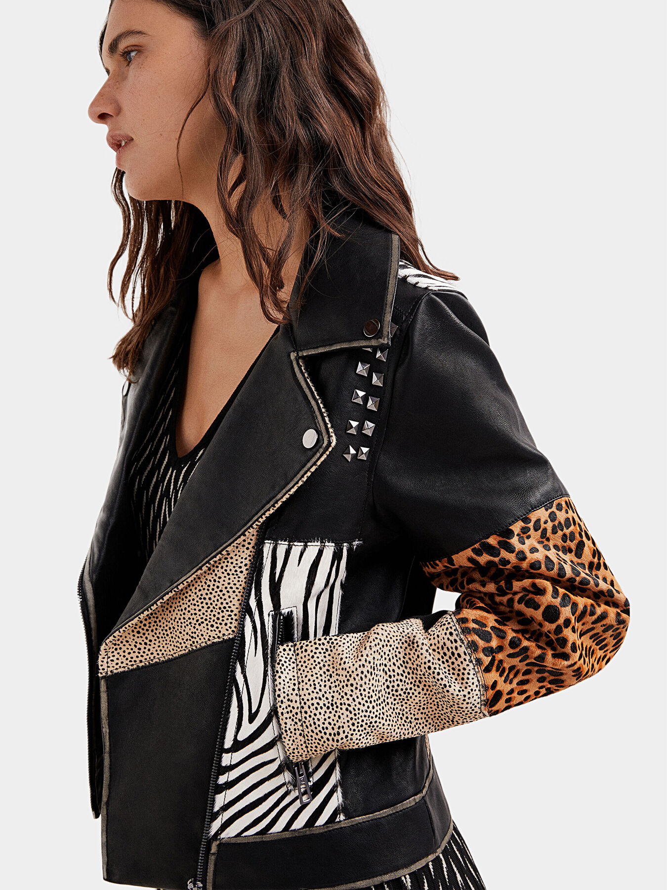 韓国商品/OURSAALTY Leopard Work Jacket 韓国商品/OURSAALTY Leopard Work Jacket アウター（レディース）