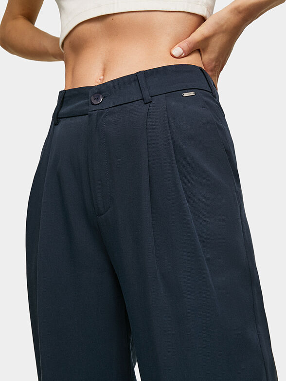 FATIMA pants in dark blue color - 3