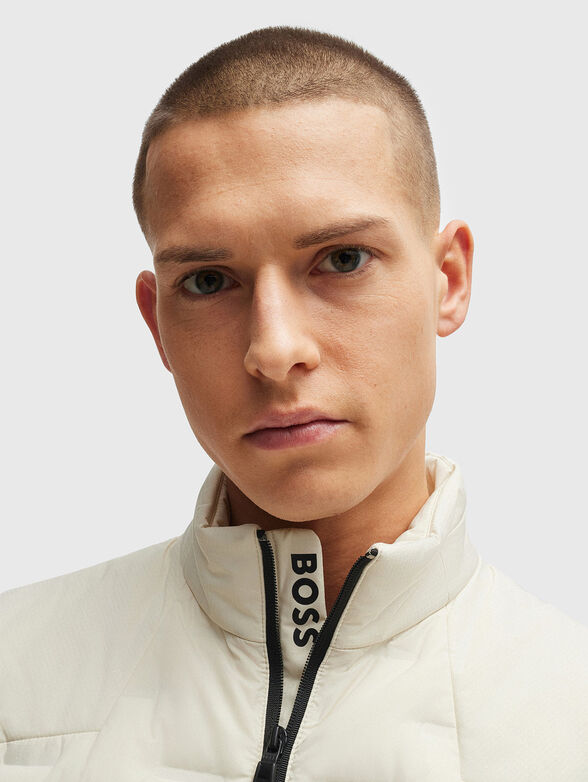 Vest with quilted effect  - 4