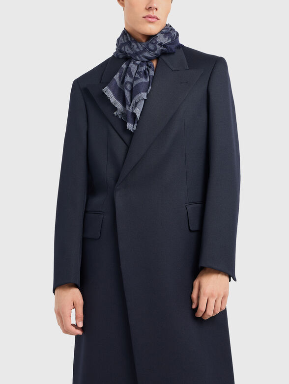 Scarf with logo print - 2