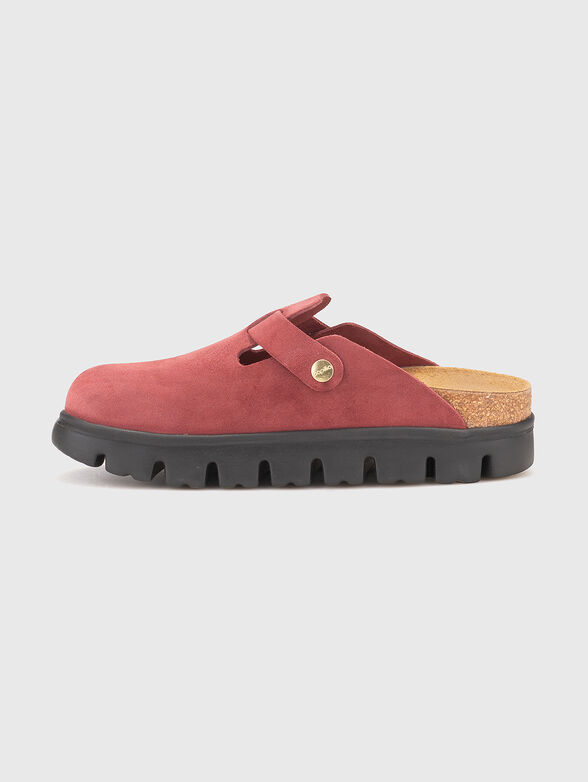 BOSTON suede clogs - 4