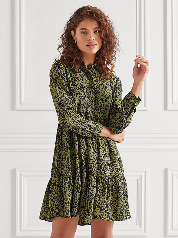 Leopard print dress brand SUPERDRY  Globalbrandsstore.com/en
