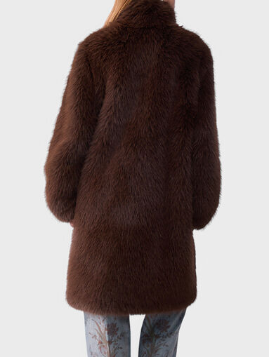Faux fur coat - 3