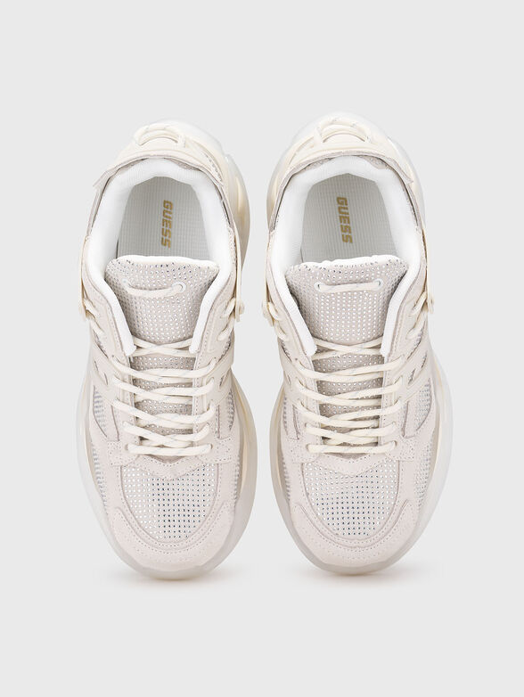 BELLUNA sports shoes with rhinestones - 6