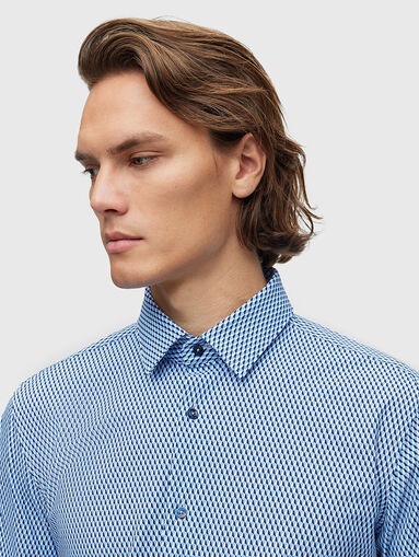 Monogram-print shirt  - 5